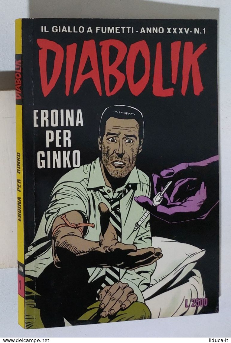 50063 DIABOLIK A. XXXV Nr 1 - Eroina Per Ginko - Diabolik