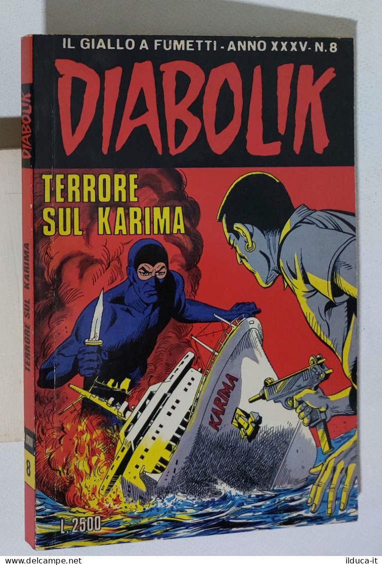 50065 DIABOLIK A. XXXV Nr 8 - Terrore Sul Karima - Diabolik