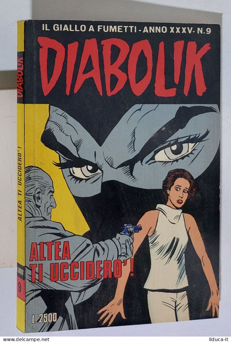 50066 DIABOLIK A. XXXIV Nr 9 - Altea Ti Ucciderò - Diabolik