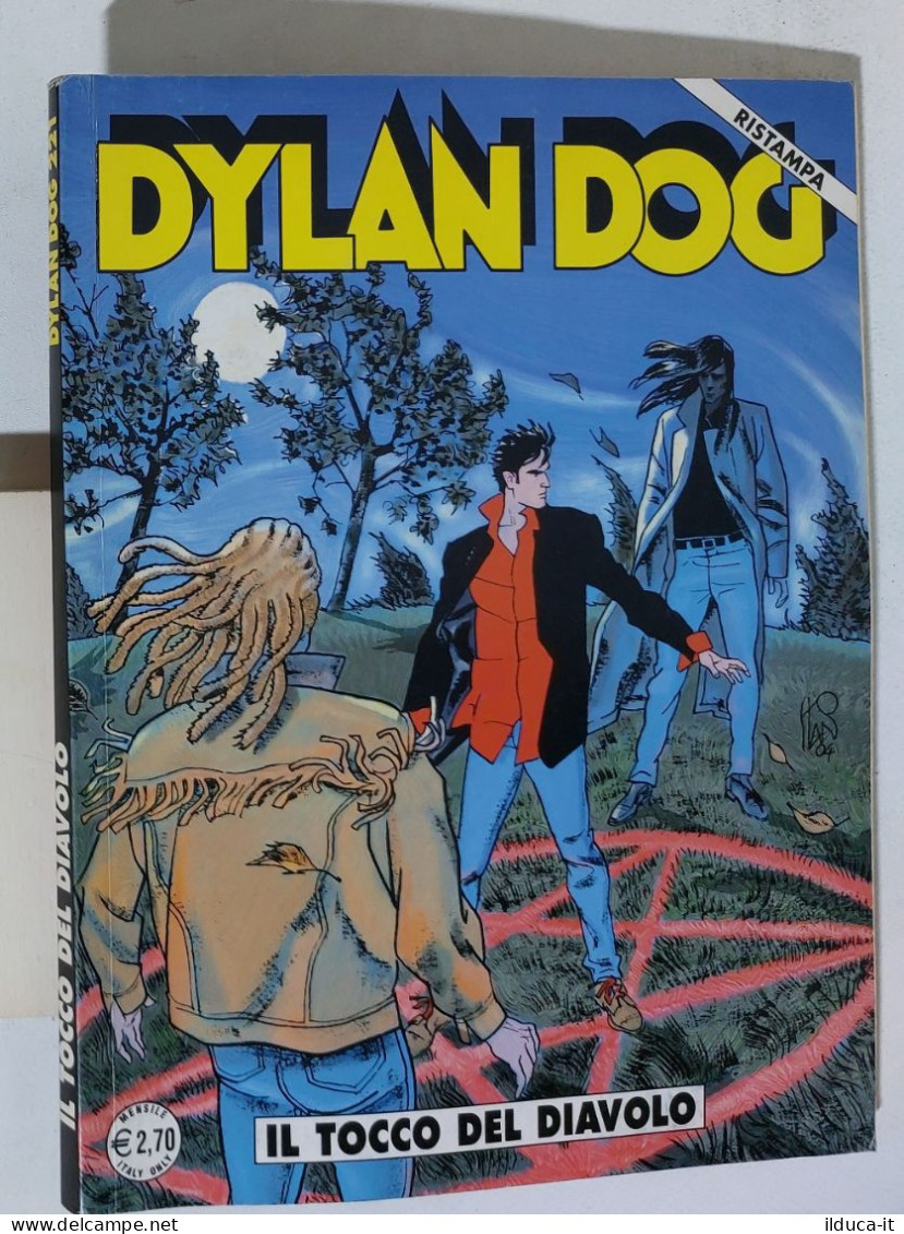 52022 DYLAN DOG N. 221 - Il Tocco Del Diavolo - Bonelli (Ristampa) 2007 - Dylan Dog