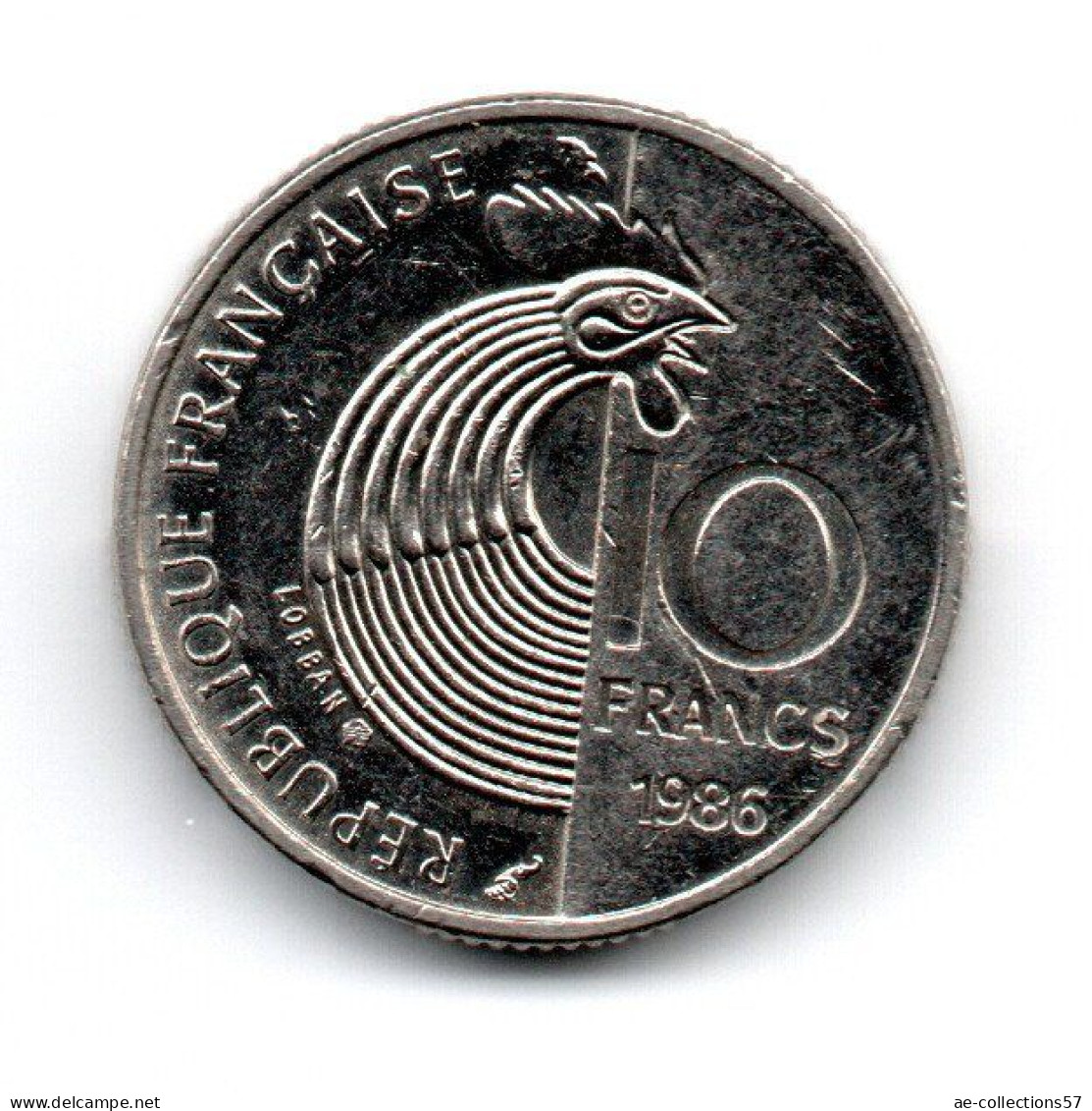MA 30993  // 10 Francs 1986 Schuman     //  état  SUP - 10 Francs