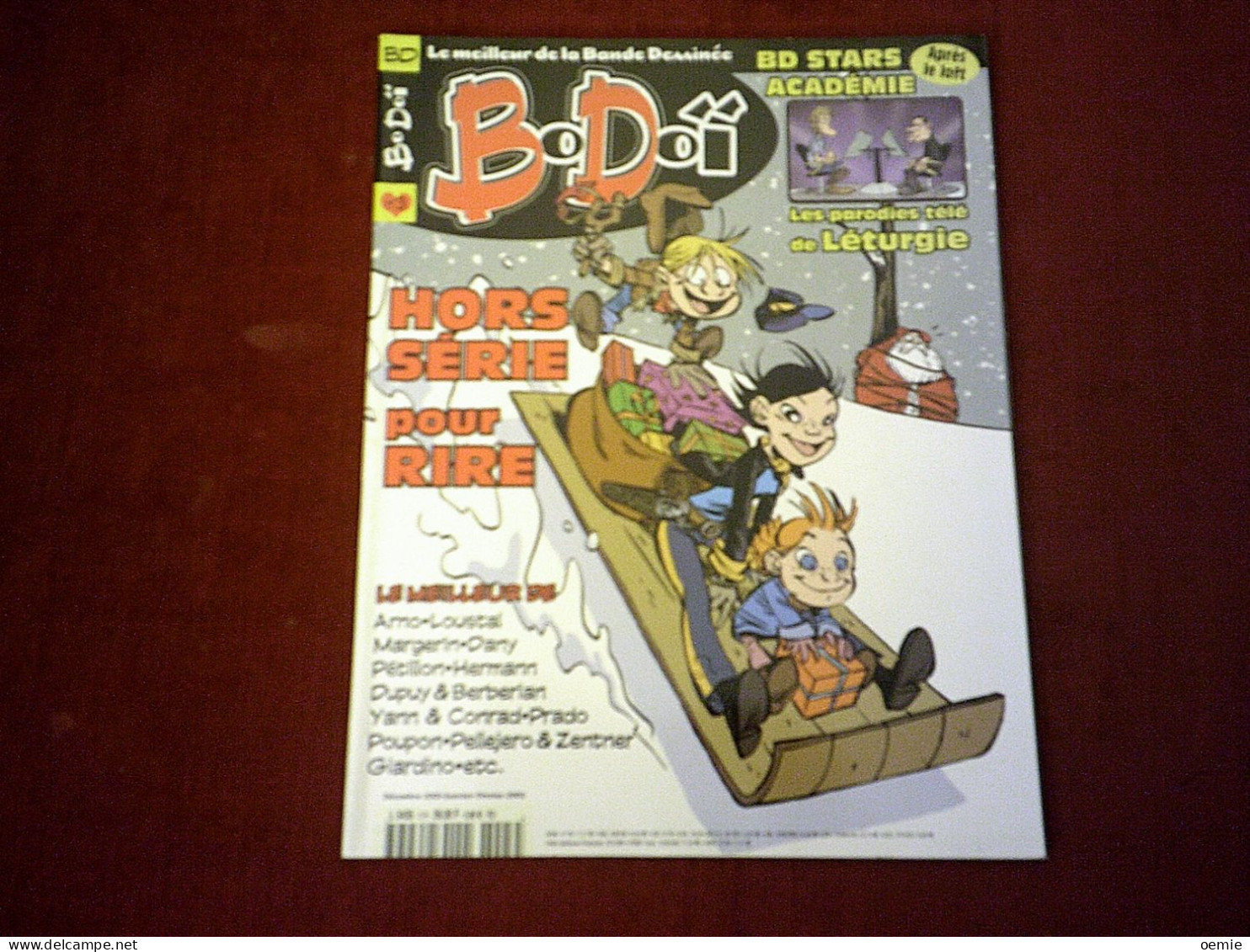 MAGAZINE  BODOI    N° 3 H  DECEMBRE 2001  JANVIER FEVRIER 2002 - Colecciones Completas