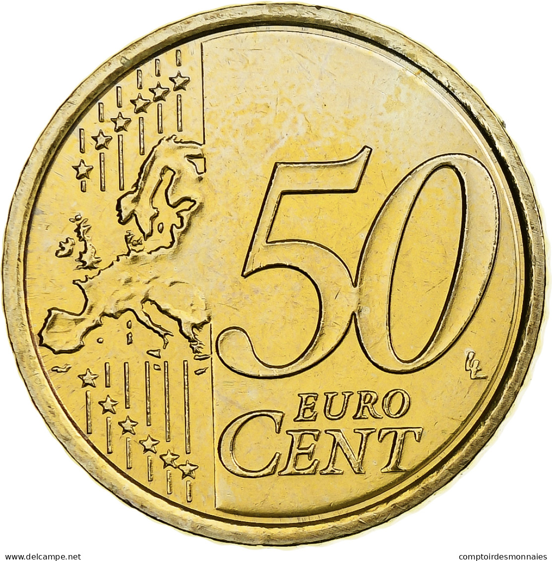 Cité Du Vatican, Benedict XVI, 50 Euro Cent, 2010, Rome, Laiton, FDC, KM:387 - Vatican