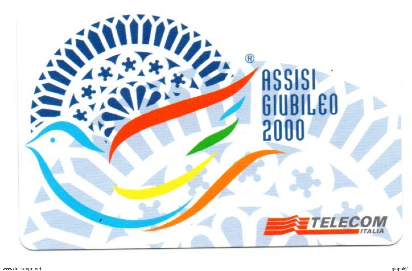 Scheda Telefonica Italia - Assisi Giubileo 2000 (fronte E Retro) - Other - Europe