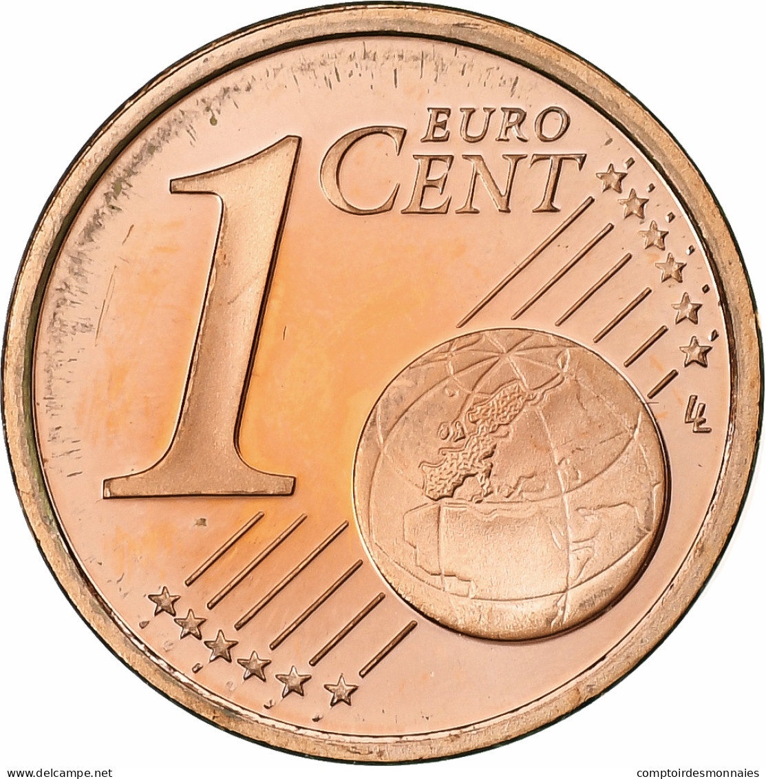 Monaco, Rainier III, Euro Cent, Proof / BE, 2001, Paris, Cuivre Plaqué Acier - Monaco