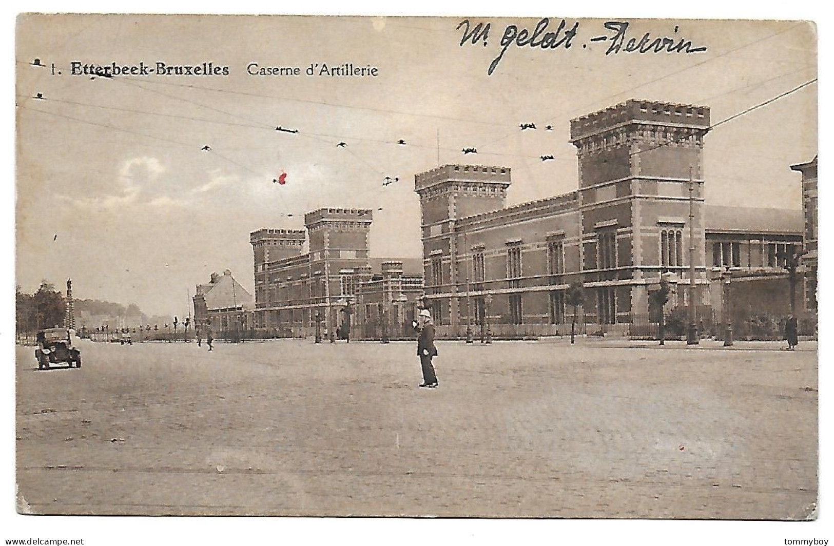 CPA Etterbeek-Bruxelles, Caserne D'Artillerie - Etterbeek