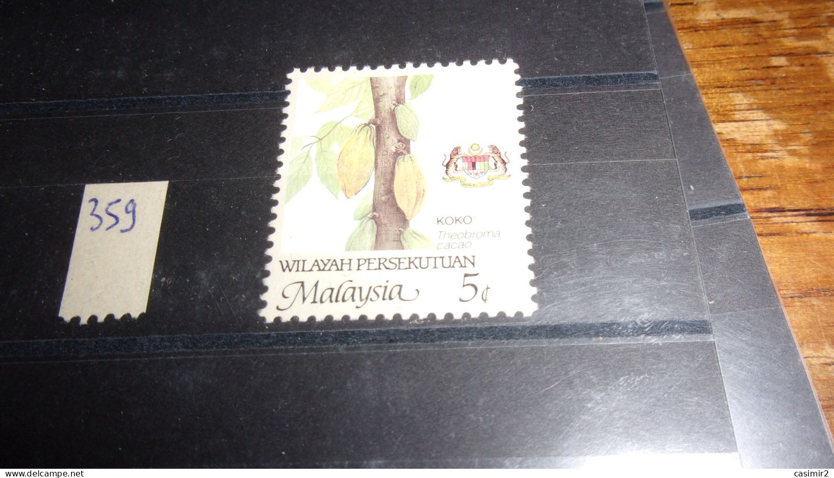 MALAISIE YVERT N°359 - Malaysia (1964-...)