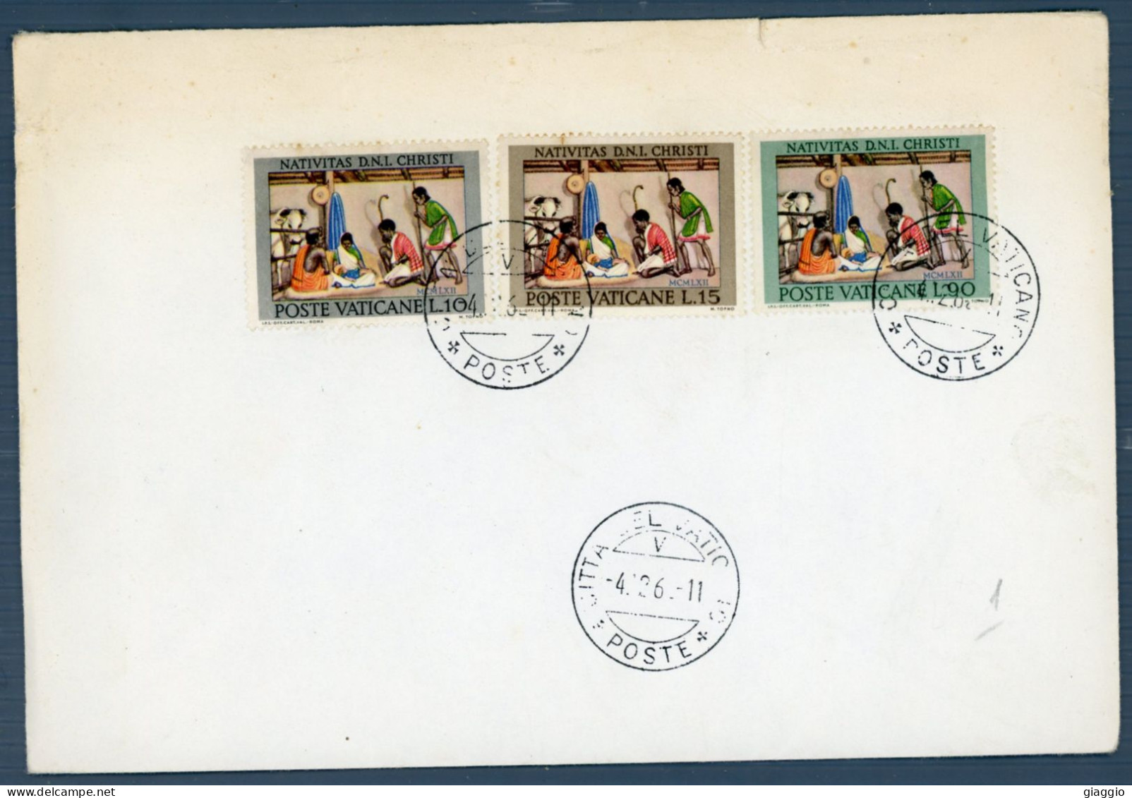 °°° Francobolli N. 1861 - Vaticano Busta Viaggiata Fuori Formato °°° - Storia Postale
