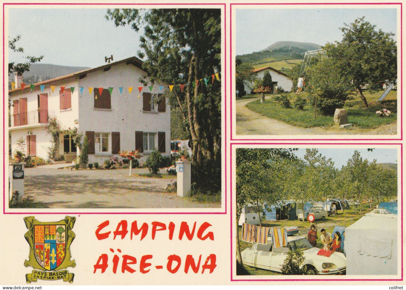 64 - Urrugne - Camping Aire - Ona  -  Multivues - Urrugne