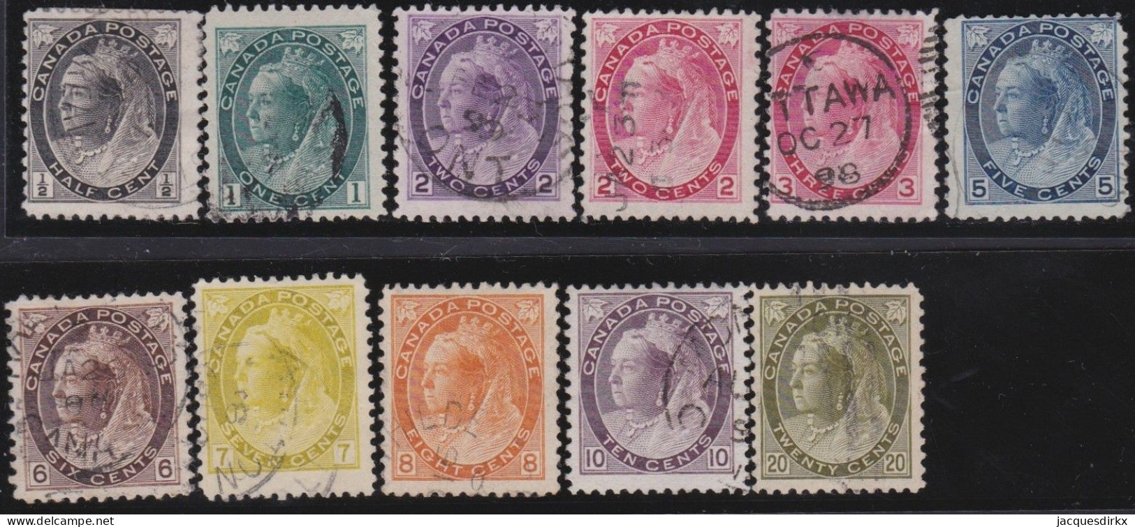 Canada    .    SG   .    150/165   (11 Stamps)    .    O     .  Cancelled - Gebruikt