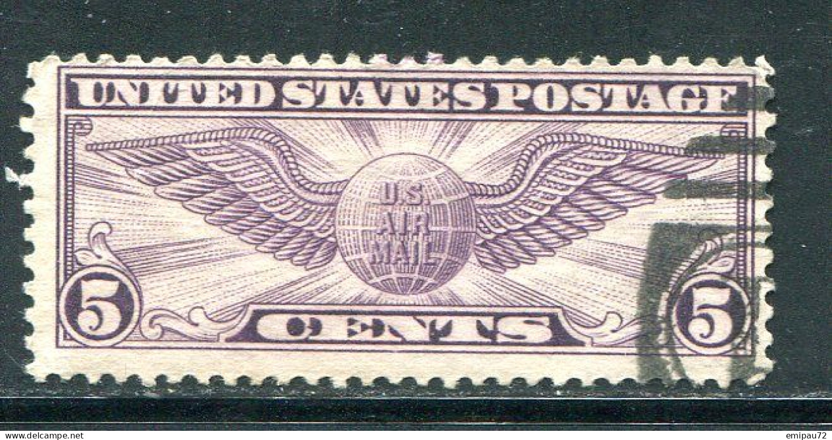 ETATS-UNIS- P.A Y&T N°12- Oblitéré - 1a. 1918-1940 Oblitérés