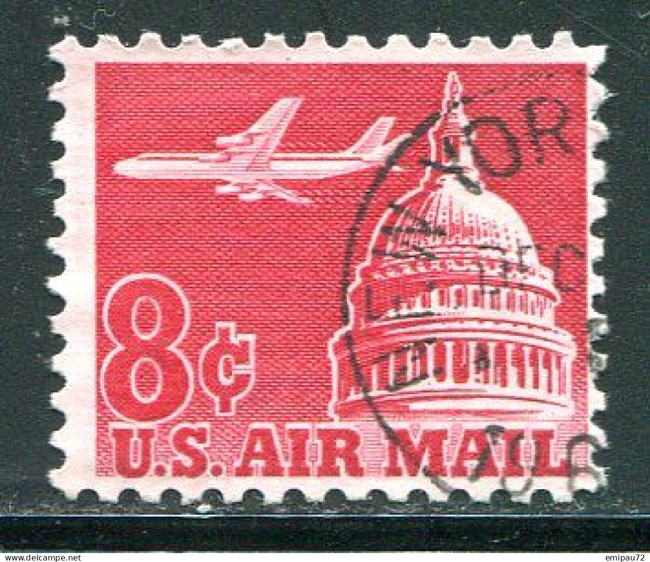 ETATS-UNIS- P.A Y&T N°61- Oblitéré - 3a. 1961-… Usati