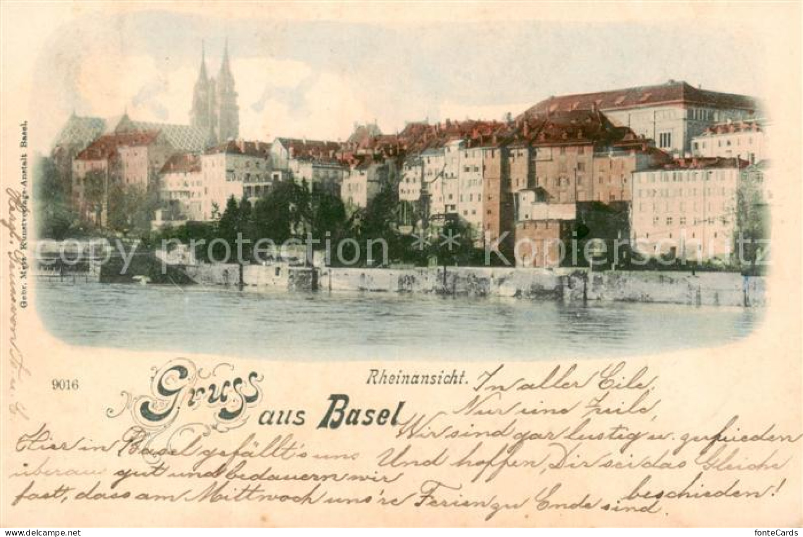 13794954 Basel BS Rheinansicht Basel BS - Altri & Non Classificati