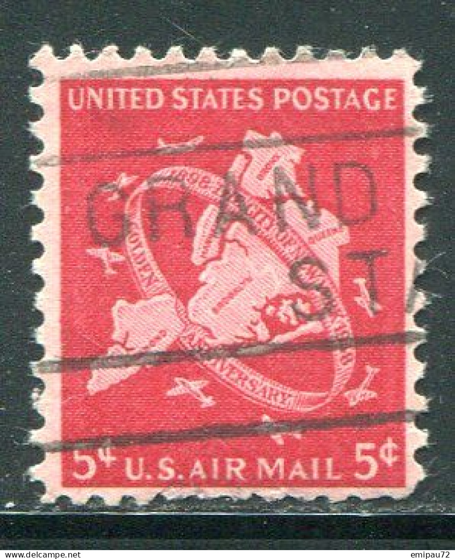 ETATS-UNIS- P.A Y&T N°39- Oblitéré - 2a. 1941-1960 Afgestempeld