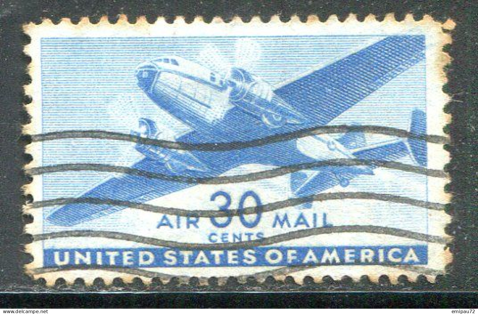 ETATS-UNIS- P.A Y&T N°31- Oblitéré - 2a. 1941-1960 Usati