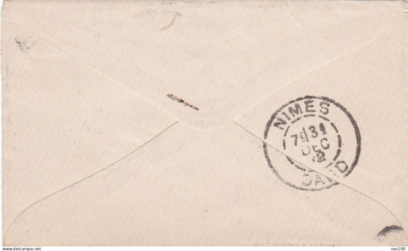 RUSSIA - Postal History - COVER To FRANCE 1891 NIMES - Covers & Documents