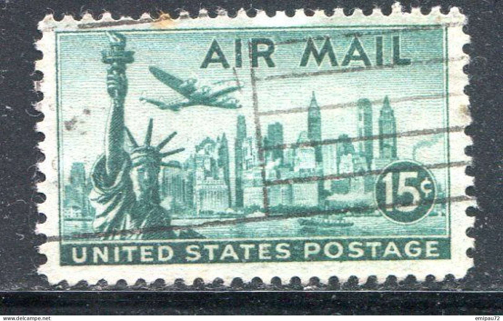 ETATS-UNIS- P.A Y&T N°37- Oblitéré - 2a. 1941-1960 Used