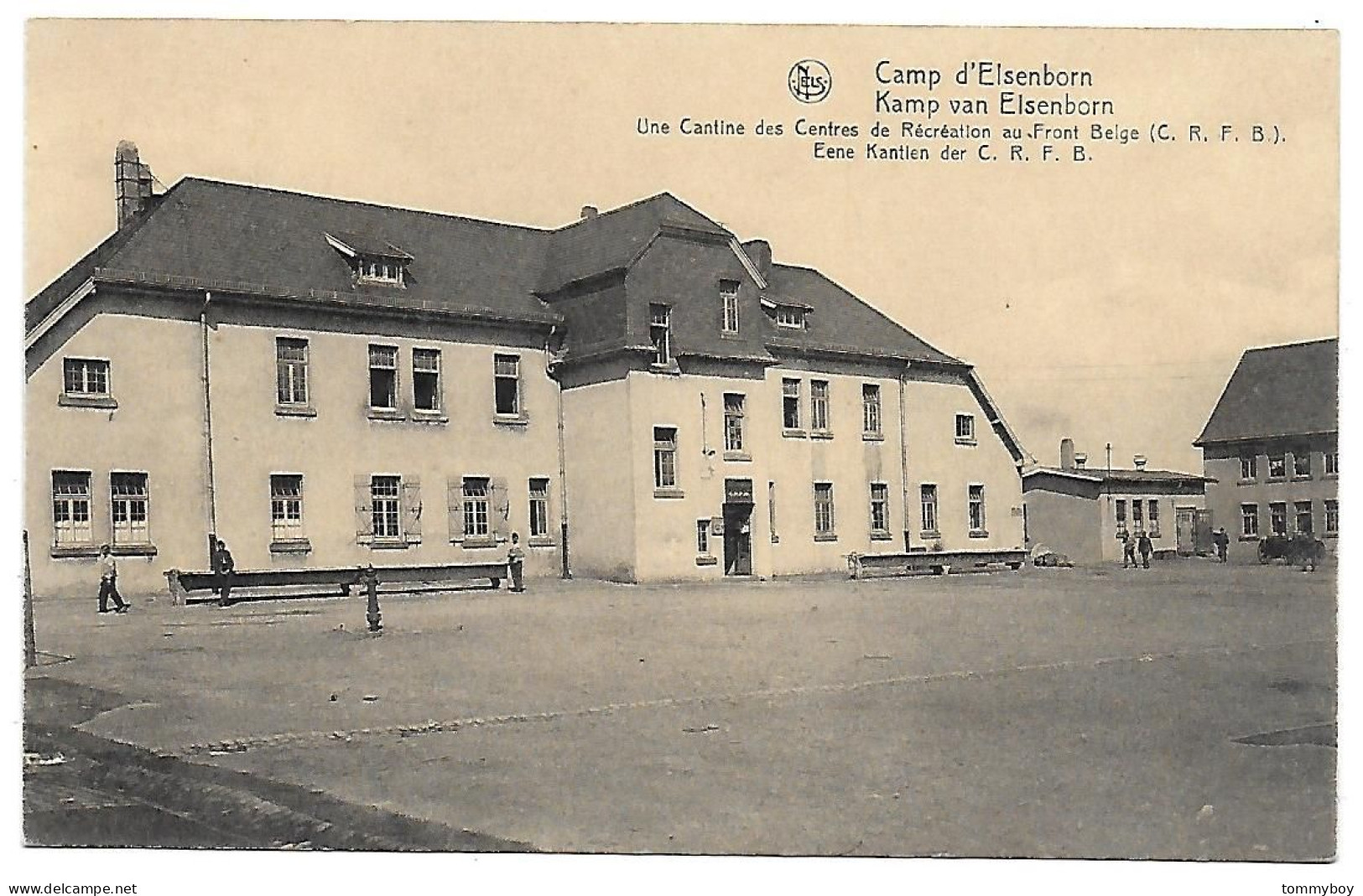 CPA Camp D'Elsenborn, Une Cantine Des Centres De Récréation Au Front Belge - Elsenborn (Kamp)