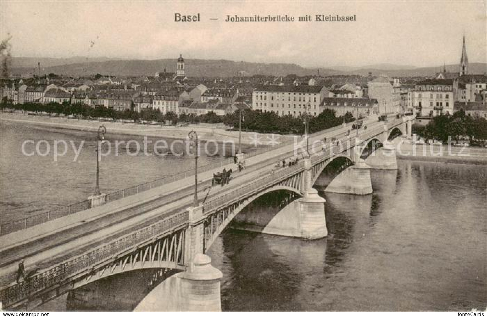 13792228 Basel BS Johanniterbruecke Mit Kleinbasel Basel BS - Other & Unclassified
