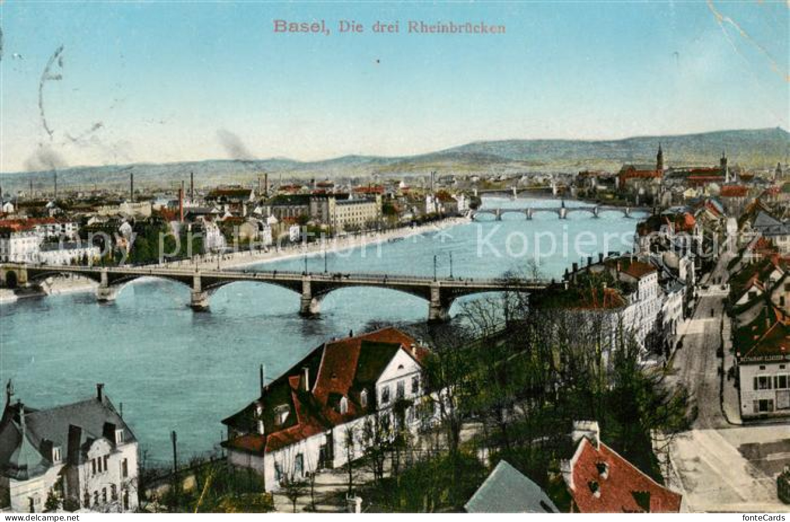 13792194 Basel BS Drei Rheinbruecken Basel BS - Other & Unclassified