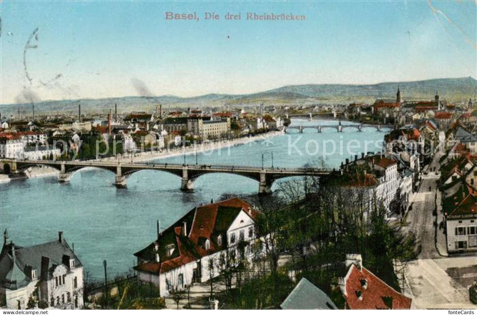 13792194 Basel BS Drei Rheinbruecken Basel BS - Otros & Sin Clasificación