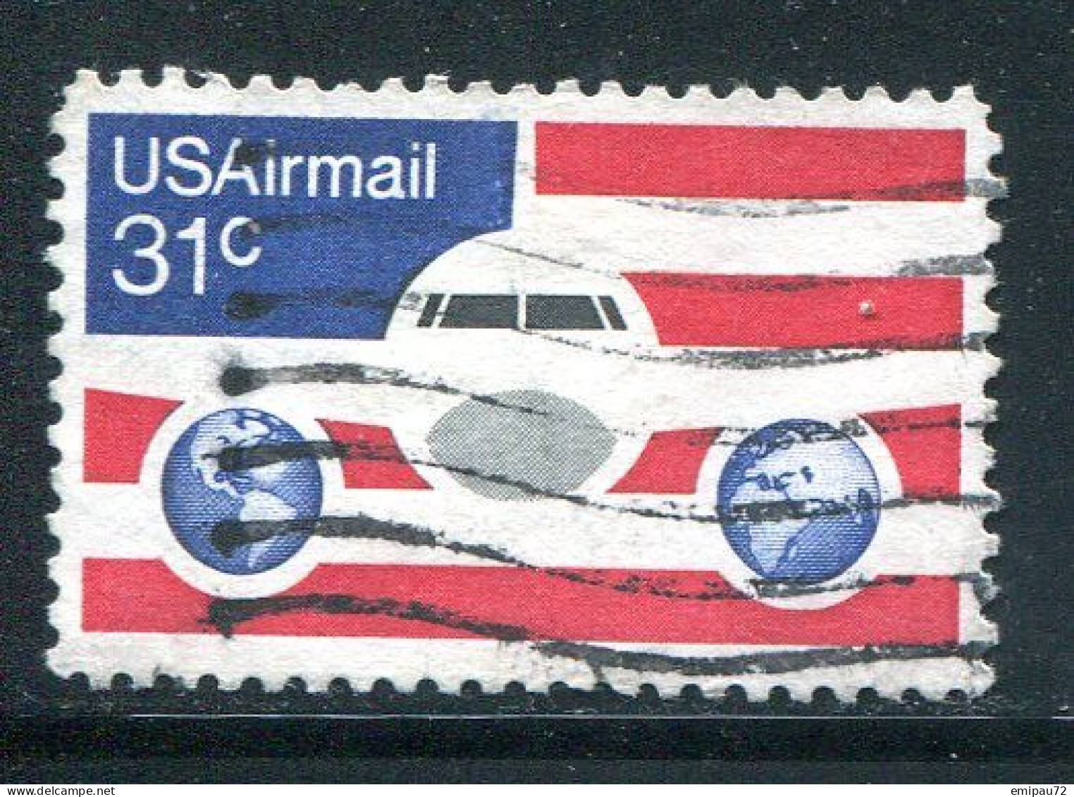 ETATS-UNIS- P.A Y&T N°84- Oblitéré - 3a. 1961-… Used