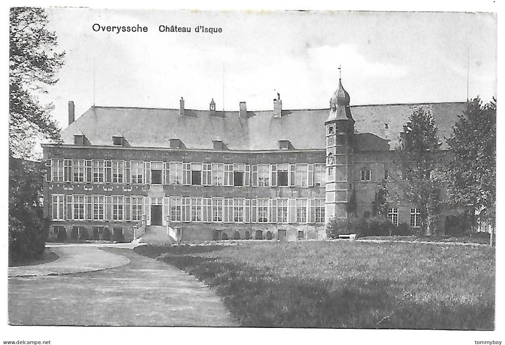 CPA Overyssche, Château D'Isque - Overijse