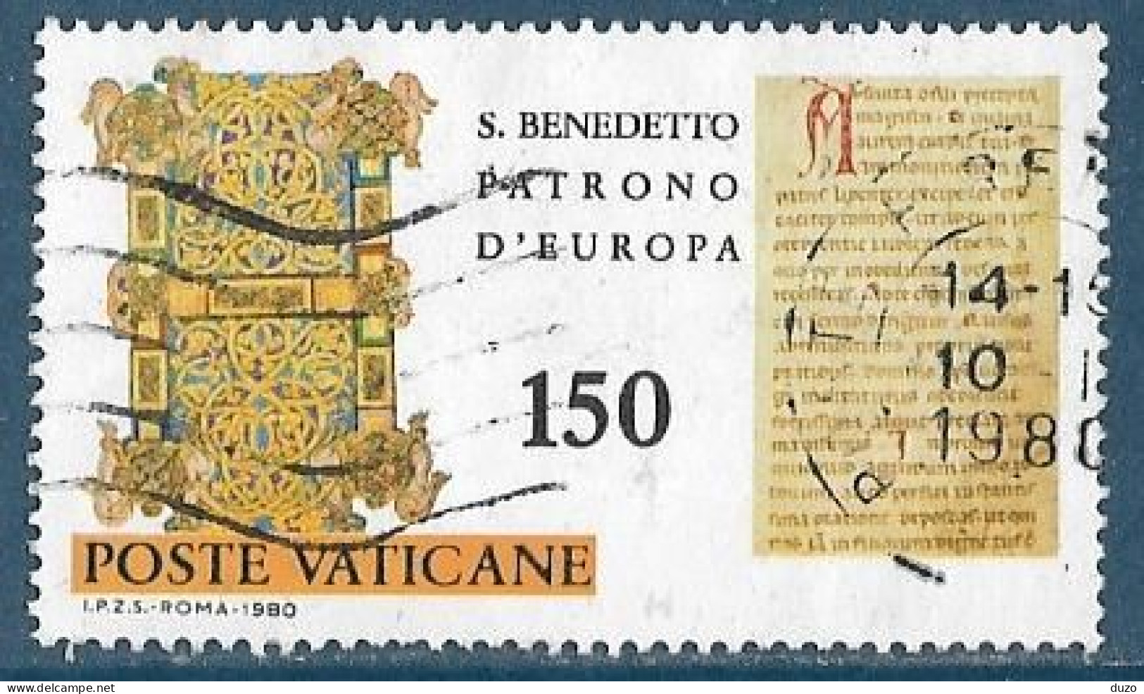 Vatican 1980  - Y&T N° 691 (o). - Usati