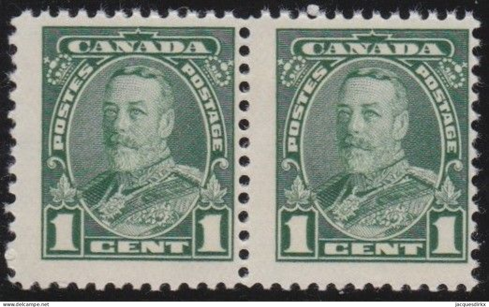 Canada    .    SG   .    289  Pair       .    **     .  MNH - Unused Stamps