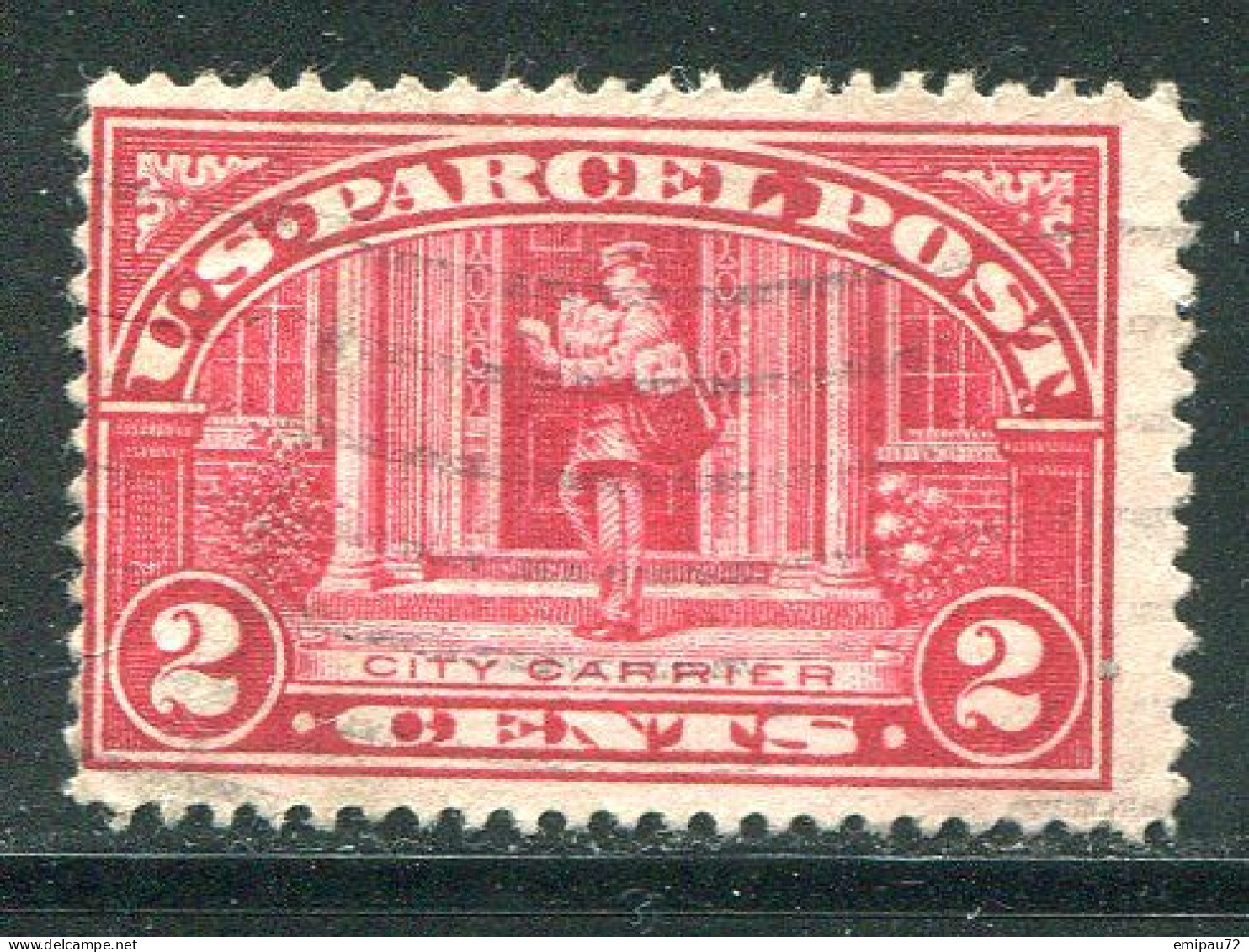 ETATS-UNIS- Timbre Pour Colis Postaux- Y&T N°2- Oblitéré - Paketmarken