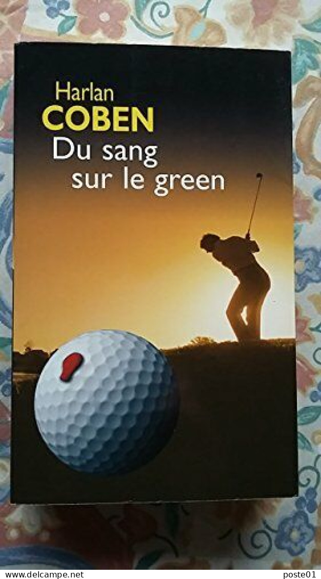 Du Sang Sur Le Green - Schwarzer Roman