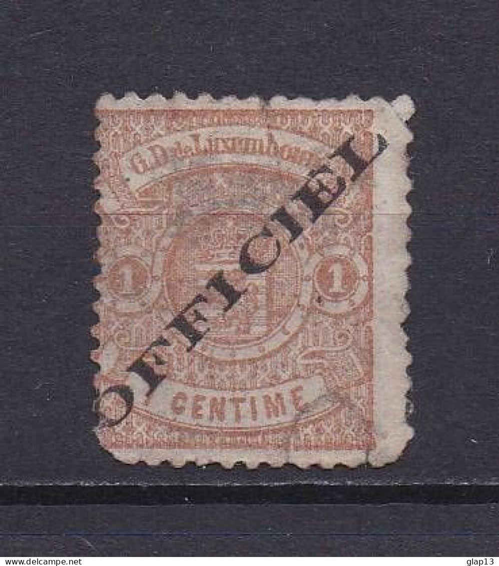 LUXEMBOURG 1875 SERVICE N°1 OBLITERE - Service