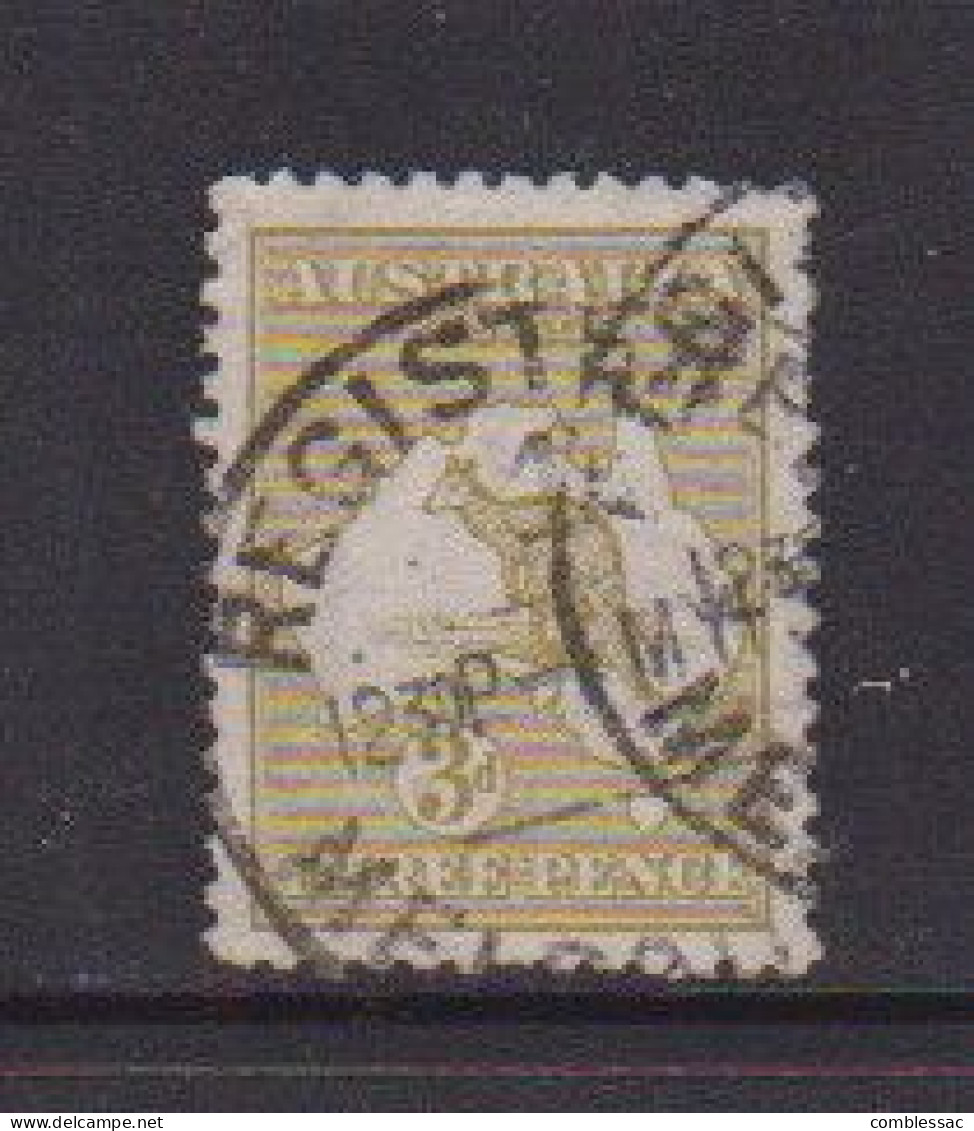 AUSTRALIA    1913    3d  Olive   Die I   Wmk  W2      USED - Used Stamps