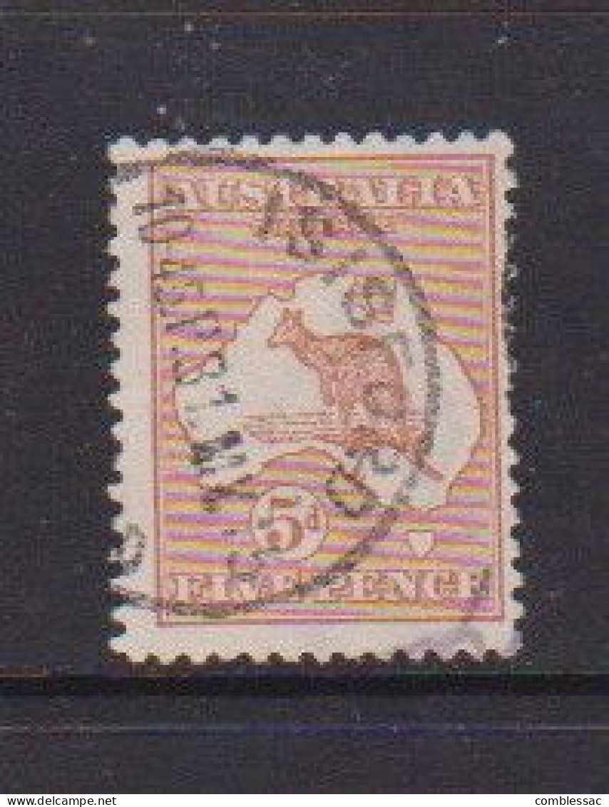 AUSTRALIA    1913    5d  Chestnut   Die I   Wmk  W2      USED - Gebraucht