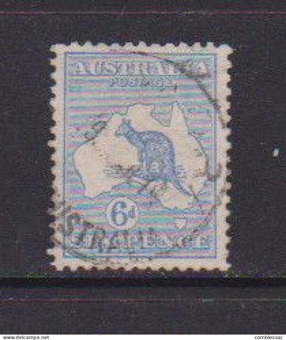 AUSTRALIA    1913    6d  Ultramarine   Die II  Wmk  W2      USED - Used Stamps