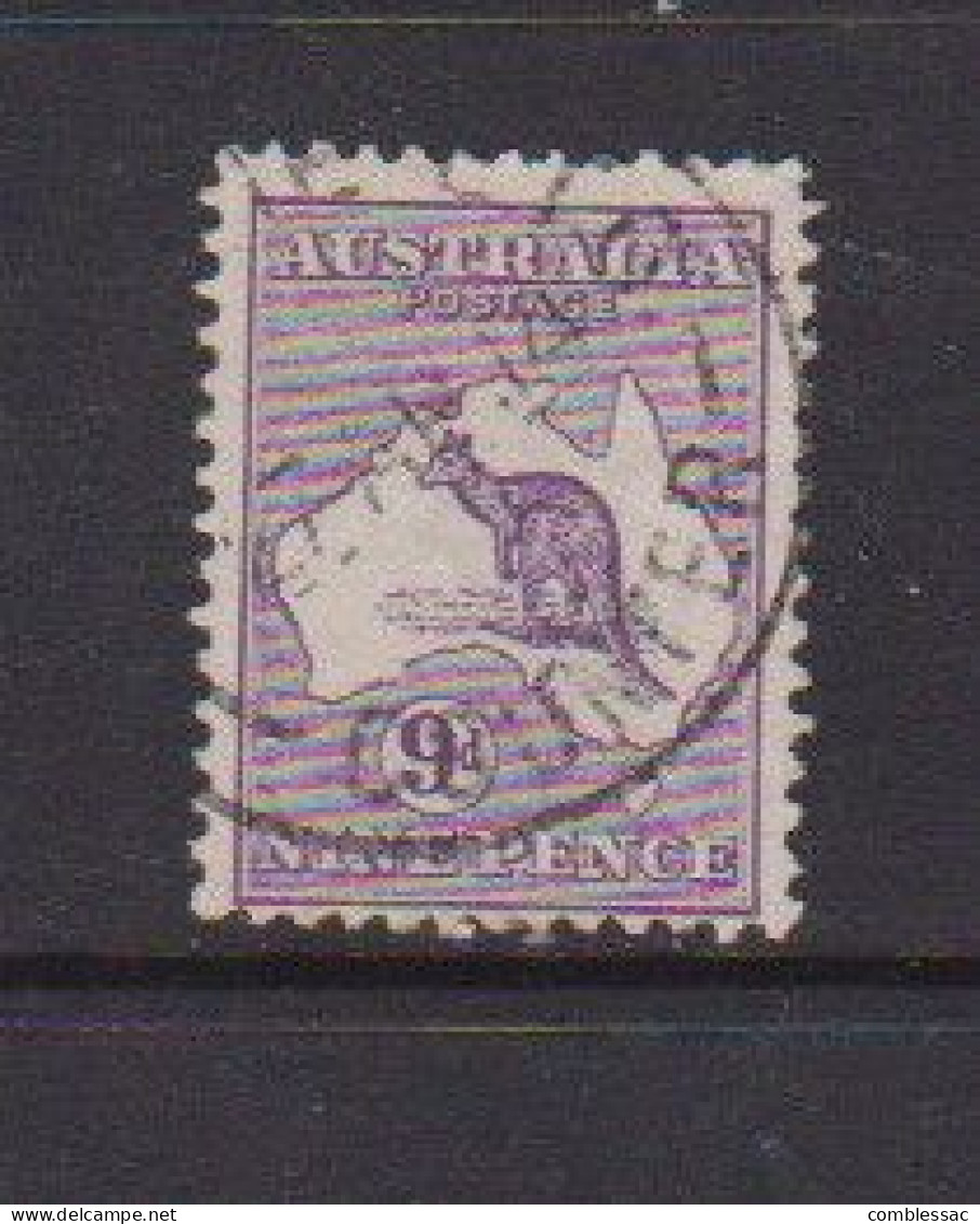 AUSTRALIA    1913    9d  Violet   Die II  Wmk  W2      USED - Used Stamps