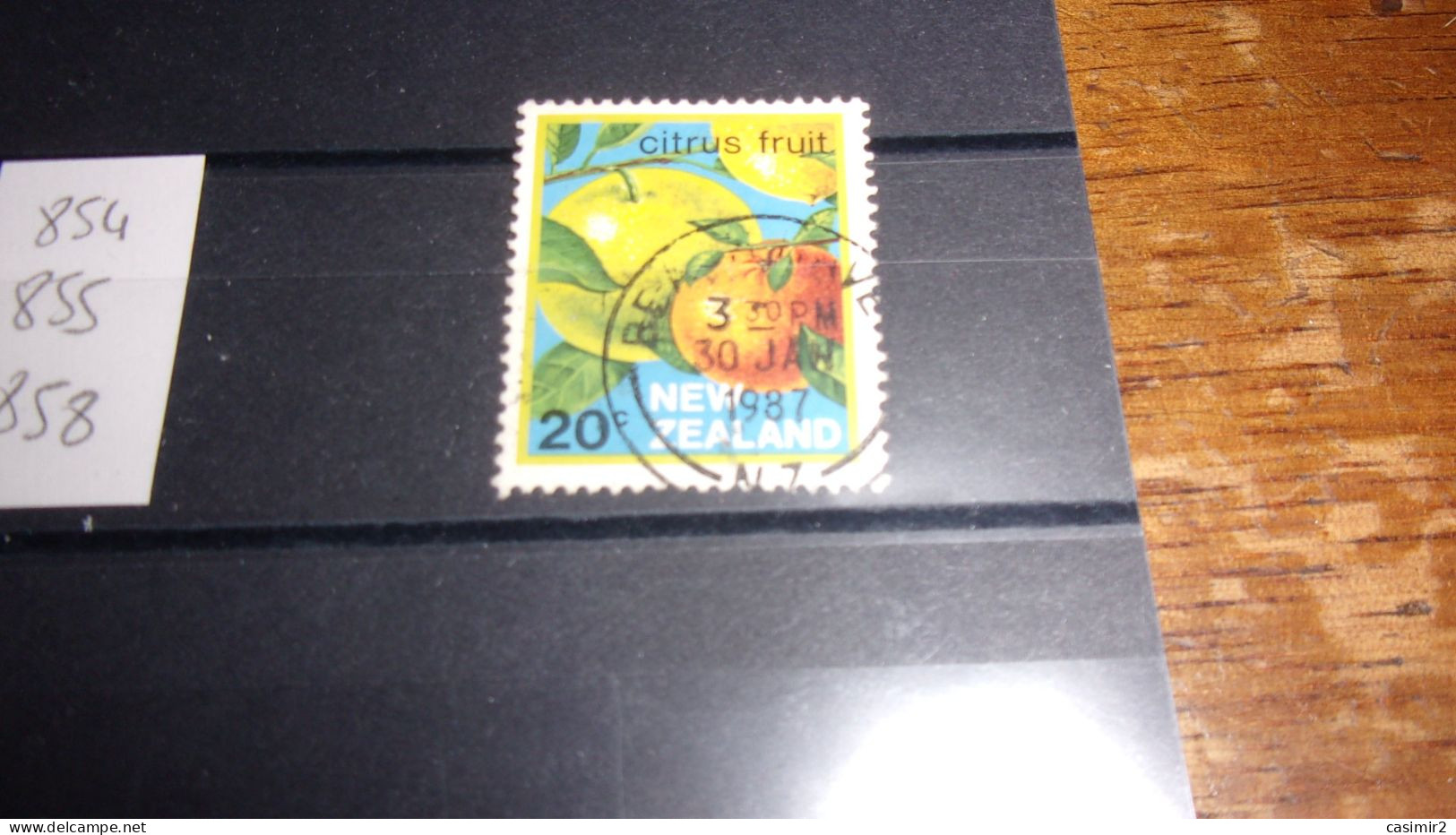 NOUVELLE ZELANDE YVERT N°855 - Used Stamps