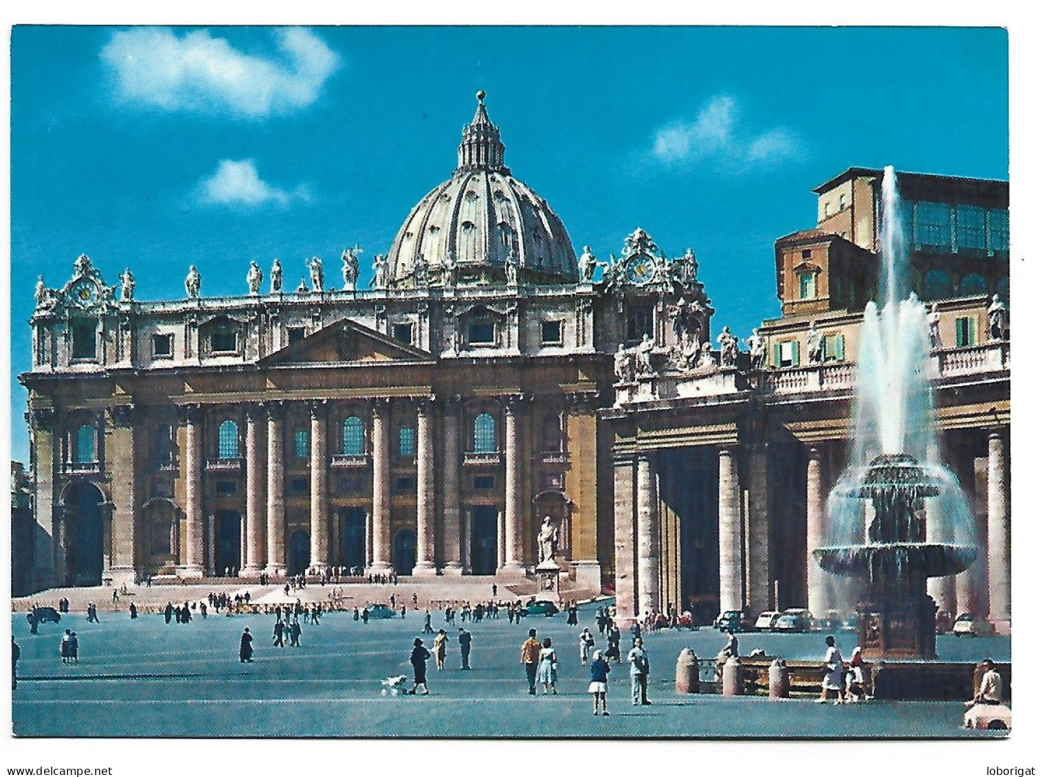 PIAZZA SAN PIETRO / SAN PETER'S SQUARE.-  ROMA - ( ITALIA ) - San Pietro