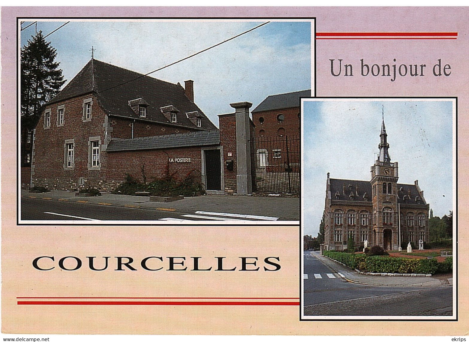 Un Bonjour De Courcelles - Courcelles