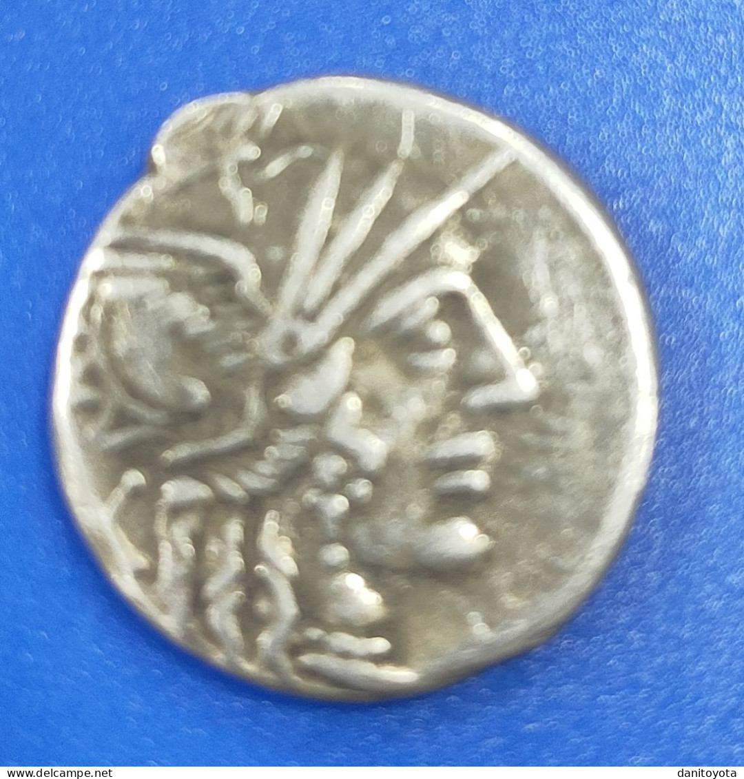 PERIODO REPÚBLICA. AÑO 121 A.C DENARIO.  FAMILIA PLUTIA. PESO 4.00 GR - République (-280 à -27)