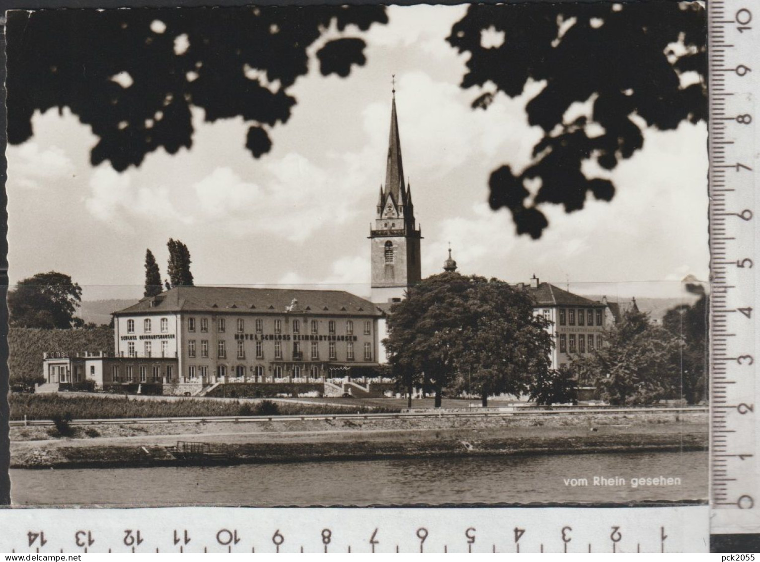 Erbach Im Rheingau - Hotel Schloß  Reinhartshausen, Nicht Gelaufen ( AK 4414 ) - Erbach