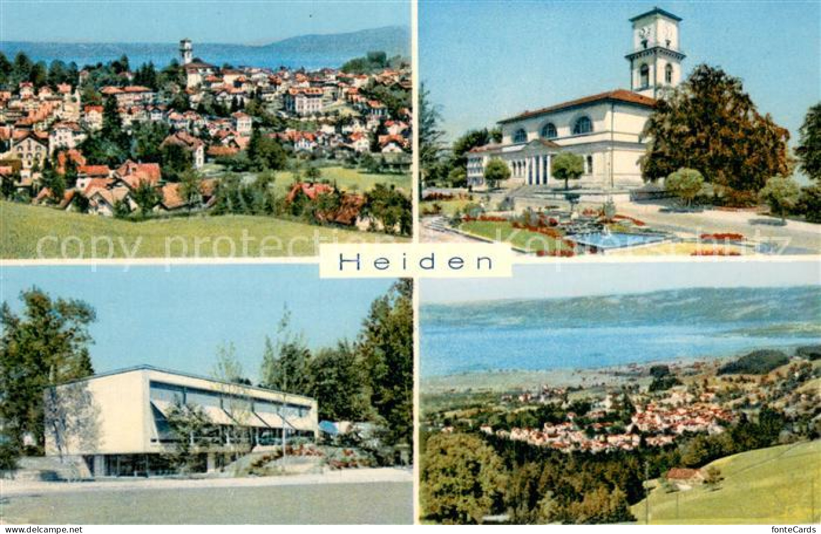 13727024 Heiden AR Panorama Hotel Kirche Heiden AR - Altri & Non Classificati