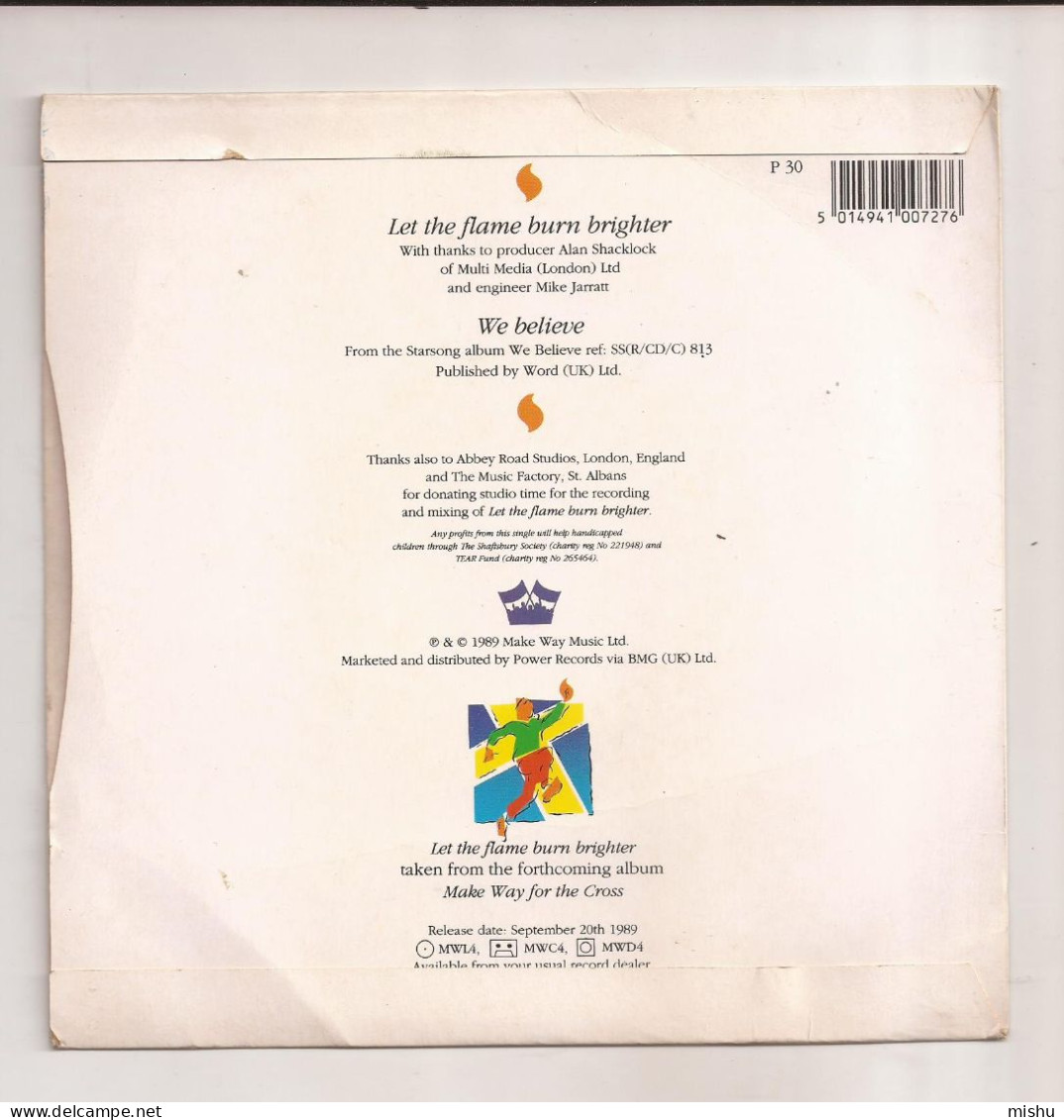Romania - Vinyl - Graham Kendrick – Let The Flame Burn Brighter - Zonder Classificatie