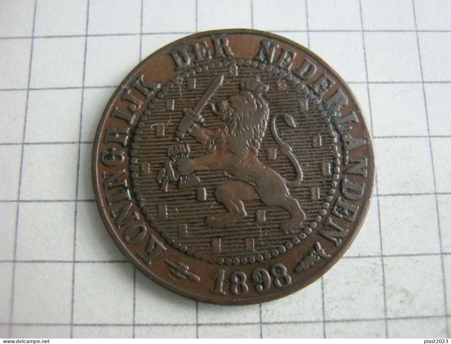 Netherlands 2 1/2 Cent 1898 - 2.5 Cent