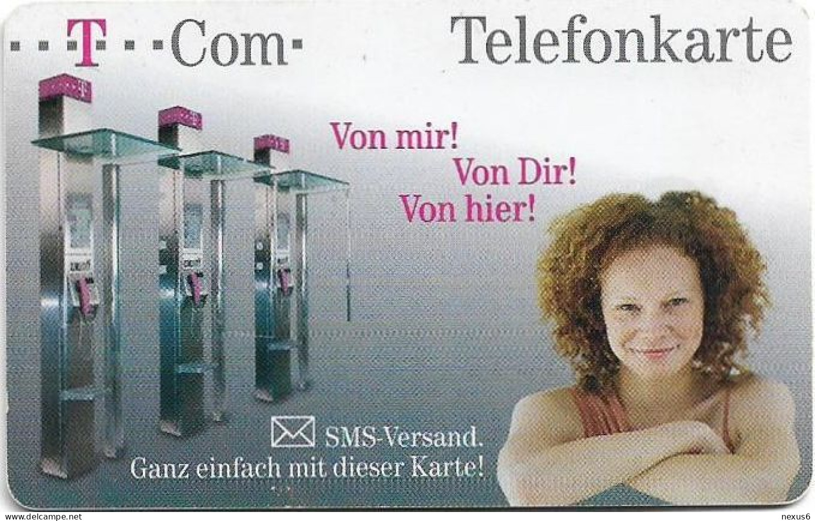 Germany - SMS-Versand 1 - K 0001 - 08.2006, 3€, Used - K-Reeksen : Reeks Klanten
