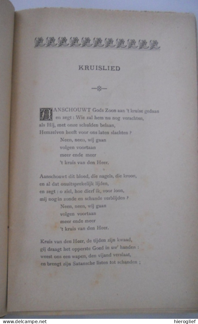 Liederen Eerdichten Et Reliqua Door Guido Gezelle 1893 Roeselare De Meester / Brugge Kortrijk - Poésie