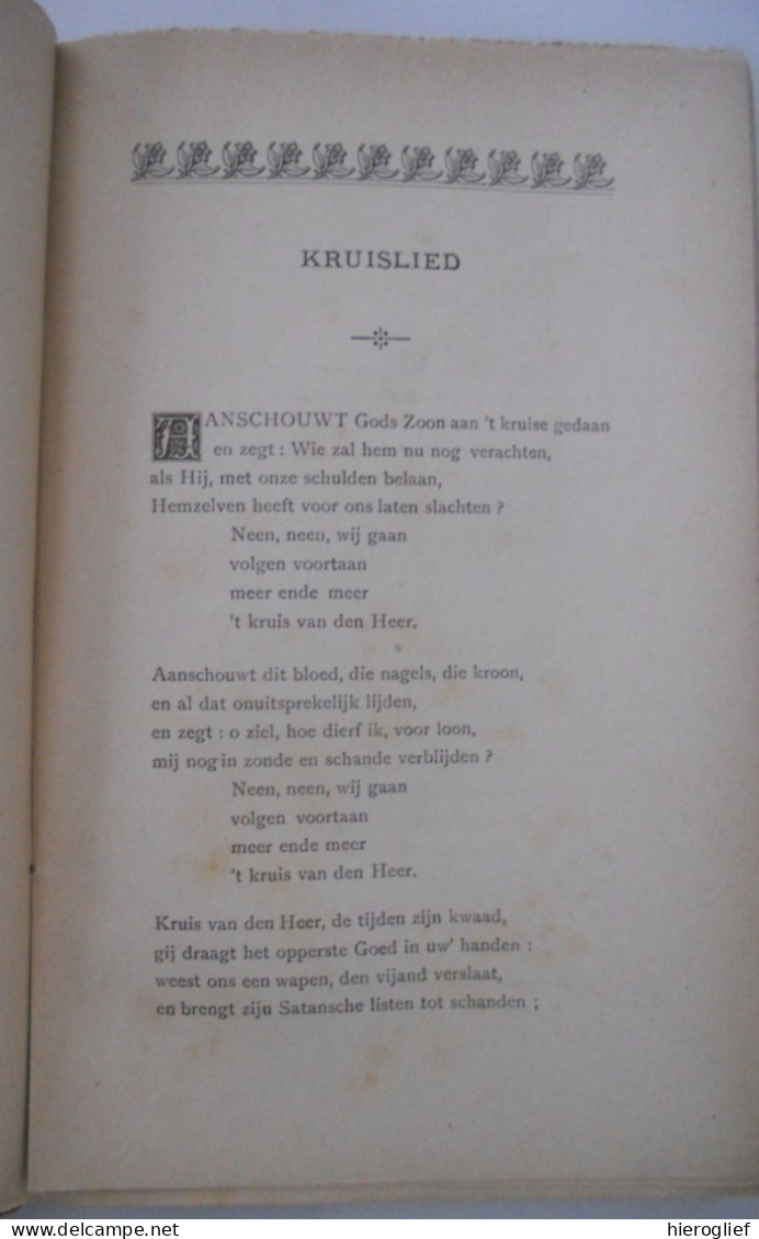 Liederen Eerdichten Et Reliqua Door Guido Gezelle 1893 Roeselare De Meester / Brugge Kortrijk - Dichtung