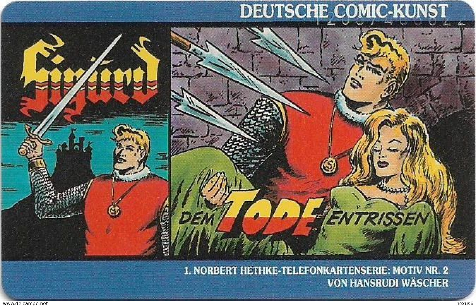 Germany - Norbert Hethke Verlag Nr.2B - Sigurd - K 0930B - 05.1992, 20U, 3.000ex, Mint - K-Series : Série Clients