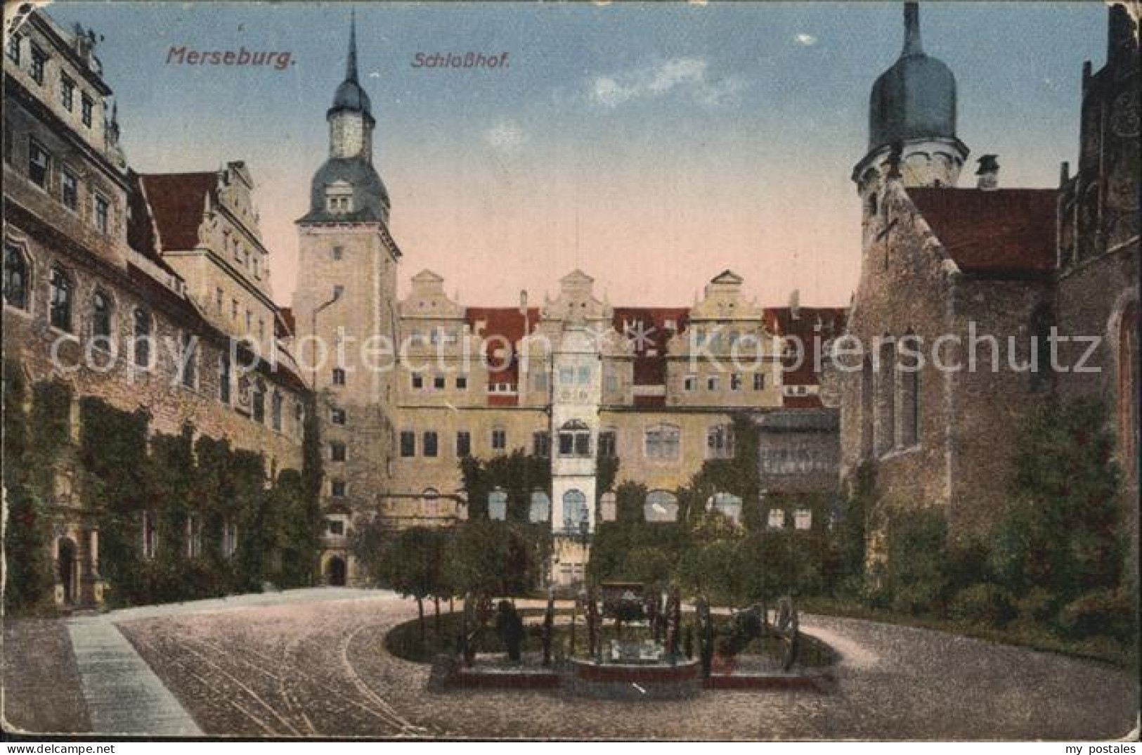 42439607 Merseburg Saale Schlosshof Merseburg - Merseburg