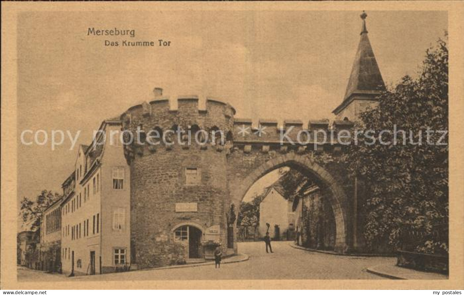 42438542 Merseburg Saale Das Krumme Tor Merseburg - Merseburg